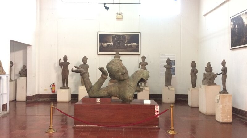 National Museum of Cambodia into cambodia
