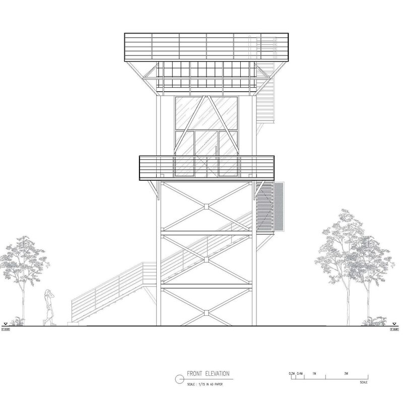 Water Tower Layout sclae 1 75 2