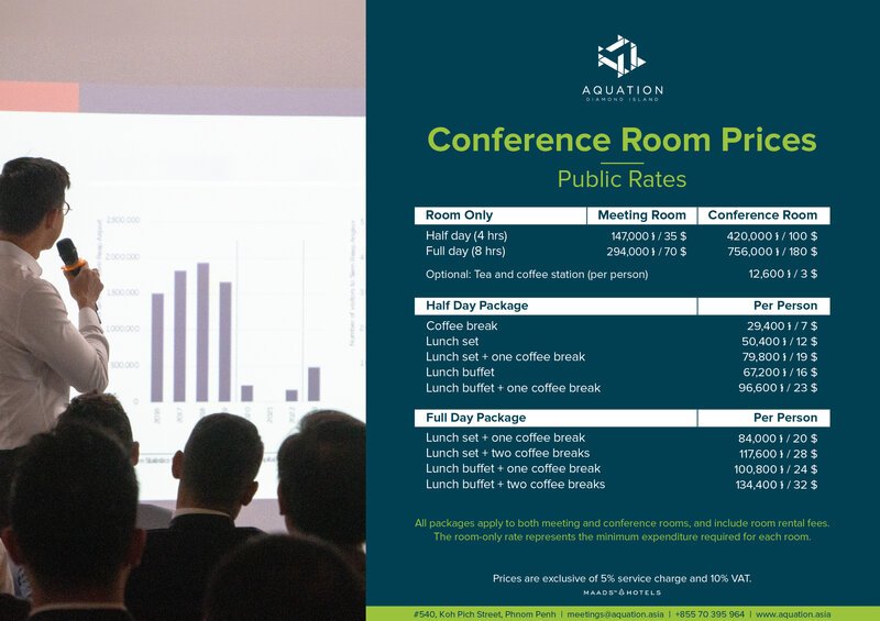 AQR Meeting room price list public rate 202508 a2