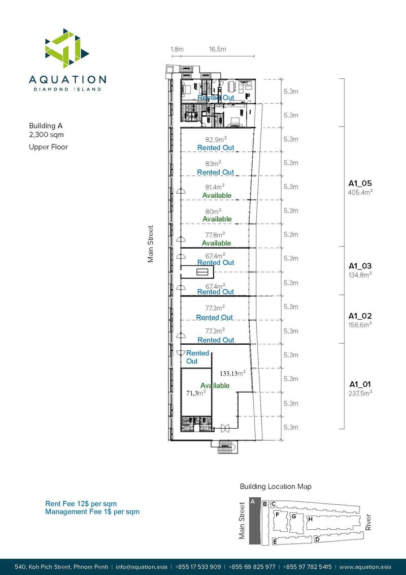 Aquation A Upper Floor rented 102022
