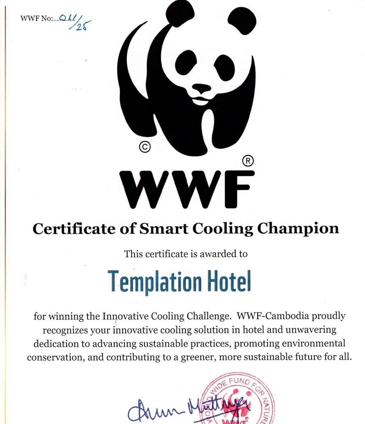 TEM WWF Smart Cooling Champion 202502