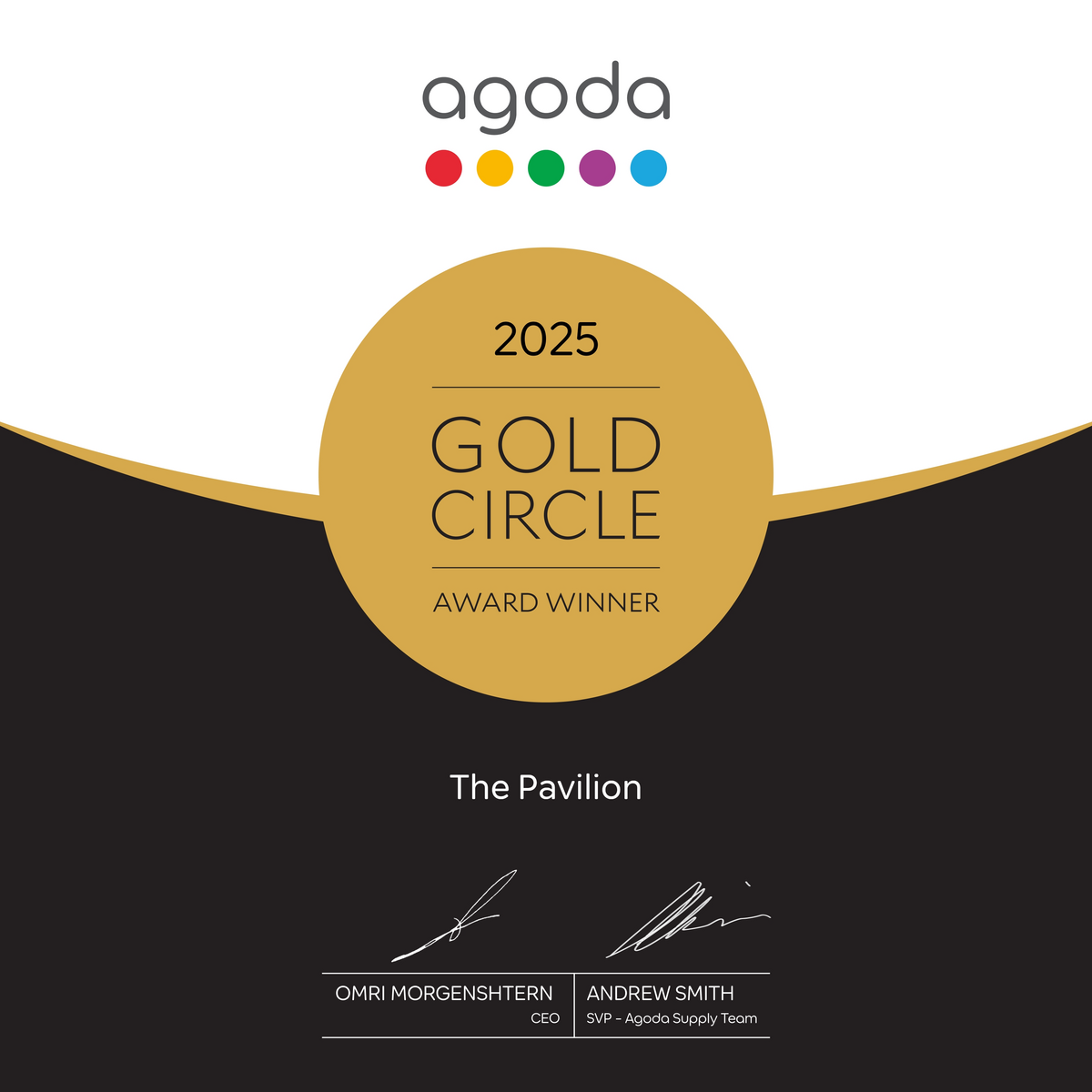 Pav Gold Circle Award 2025 896729