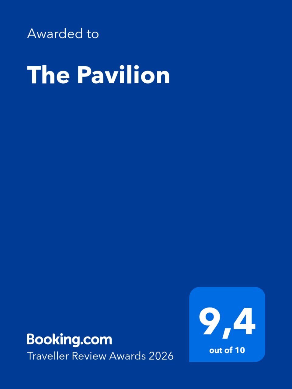 Pav book c award 2026