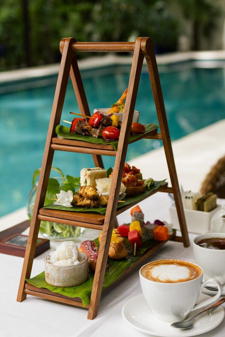 Afternoon Tea Sets (Fusion or Vegetarian) 2:30 - 5 PM every day