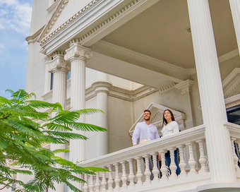 White Mansion Facade